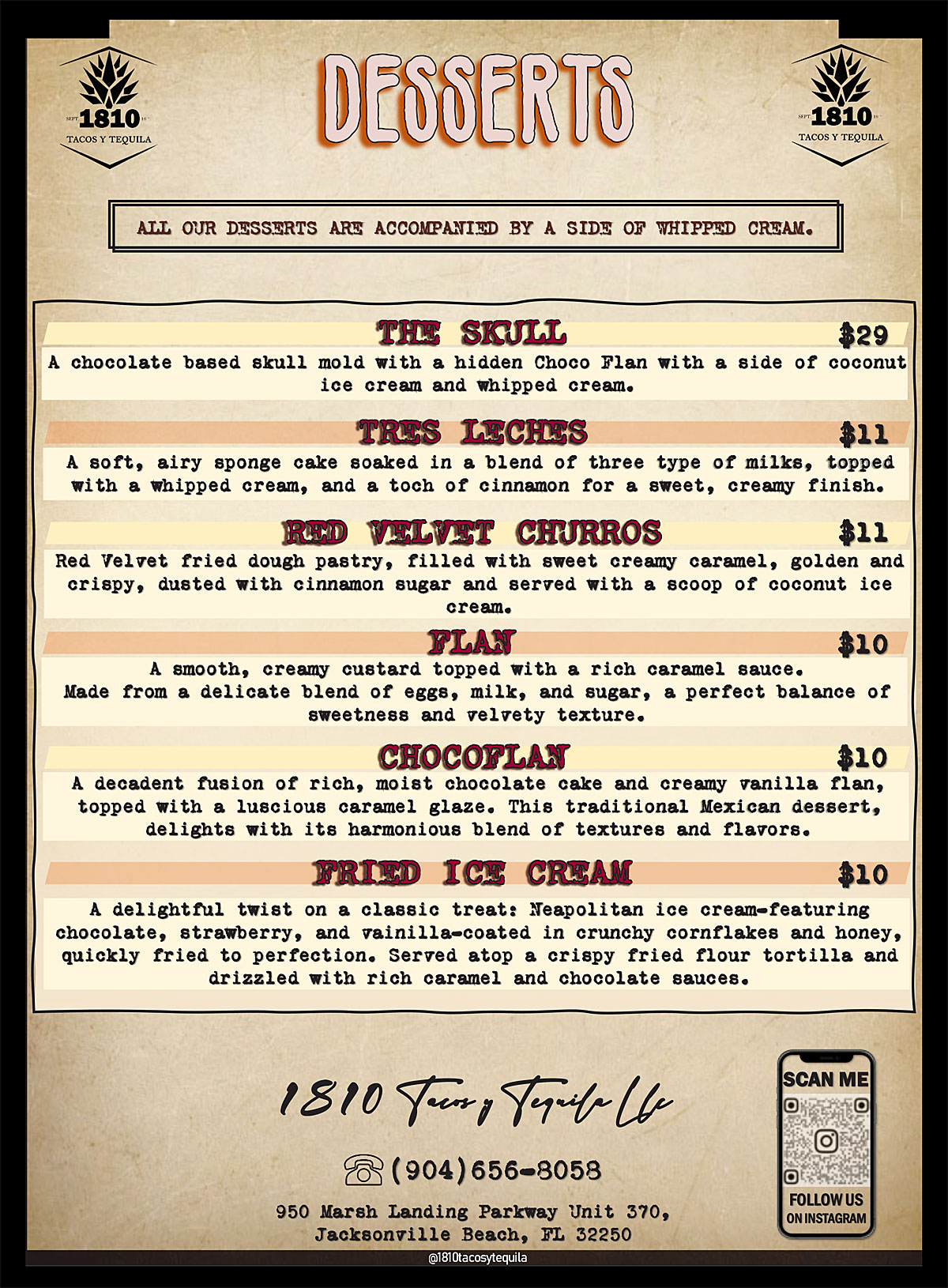 1810 Tacos y Tequila