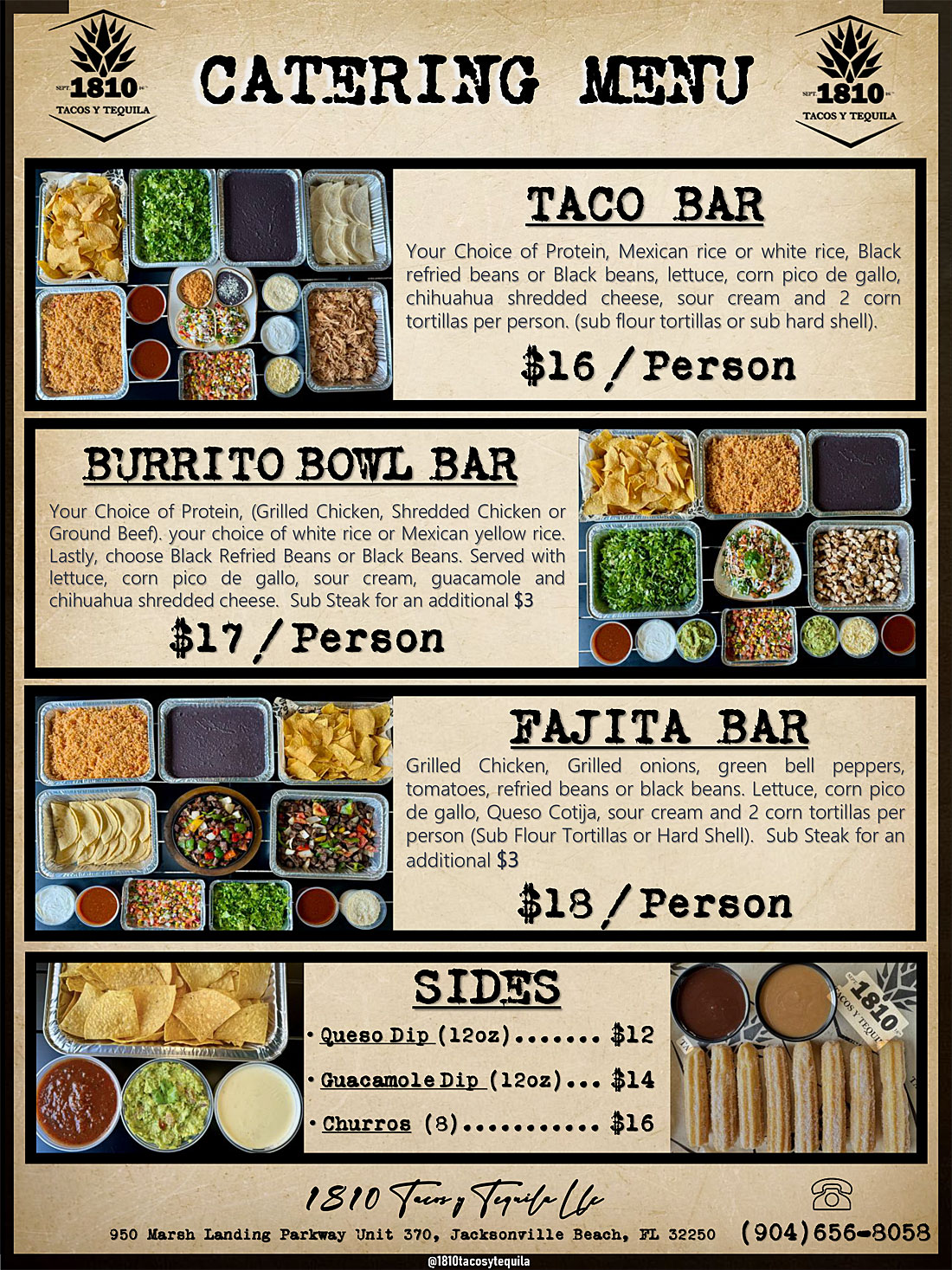 1810 Tacos y Tequila